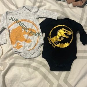 Jurassic park onsies, NB